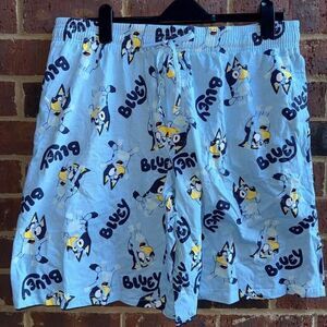 Bluey men’s pajama shorts New Size 2X